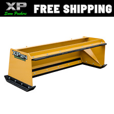 6 Xp24 Pullback Snow Pusher Free Shipping Skid Steer Bobcat Case Caterpillar
