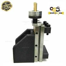 Mini Lathe Vertical Slide 90mm X 50mm Two Handle Milling Operation On Lathe