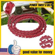 Power Twist V Belt 13x1200mm A Type Adjustable Link Fitting For Lathe Table Saw