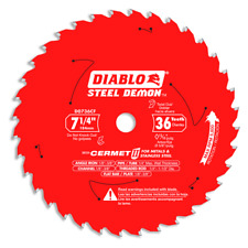 Diablo D0736cf Cermet Steel Demon Metal Cutting Circular Saw Blade 7-14x 36t