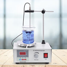 New Digital Magnetic Stirrer Lab Hotplate Mixer Stir Bar W Heating Plate 2000ml
