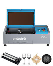 Omtech 40w Co2 Laser Engraver 8x12 Laser Engraving Machine With Rotary Axis