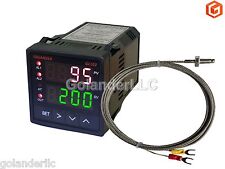 Dual Display Digital Pid Fc Temperature Controller With K Thermocouple116 Din