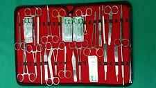 83 Pc Us Military Field Minor Surgery Surgical Veterinary Dental Instrument Kit