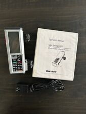 Baxter As50 Syringe Infusion Pump With Charger And New Battery
