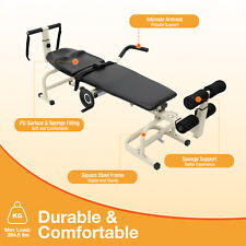 Therapy Massage Table Back Cervical Spine Lumbar Stretching Device Traction Bed