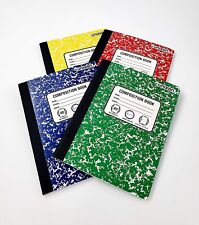 Unison Composition Notebook 6-pack - Wide Ruled - 80 Pages - New