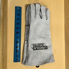 New Lincoln Electric Kh641 Welding Gloves Gray Leather