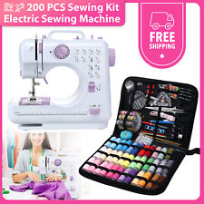 Portable Sewing Machine Electric Crafting Mending Machine 12 Built-in Stitches