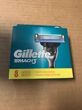 Gillette Mach3 Razor Blade Refills 8 Cartridges 752