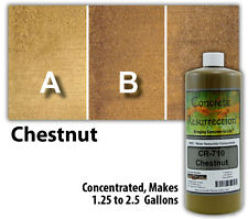 Professional Easy To Apply Water Based Concrete Stain - Chestnut