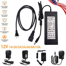 12v 12356810a Power Supply Ac To Dc Adapter For 5050 3528 Led Strip Light