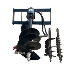 Agrotk 61214 Hydraulic Mini Skid Steer Auger Post Hole Digger Attachments