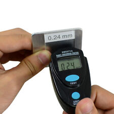 Lcd Digital Auto Car Paint Coating Thickness Tester Measuring Gauge Meter Kit