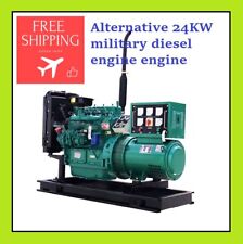 24kw Military Generator Engine Diesel Quiet Standby Brush Alternator For Home