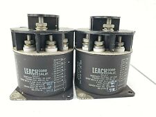 Pair New Leach Ht A5a 002 Relay 60amp 28vdc Mil Spec Ms27751 19