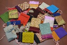 12 Pcs Handmade Drawstring Jewelry Gift Pouches Bags 2 X 3 8010