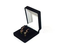 12 Drop Dangle Large Earring Black Velvet Gift Boxes Jewelry Display