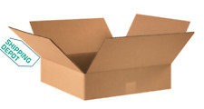 25 16x16x4 Corrugated Kraft Cardboard Cartons Shipping Packing Box Boxes
