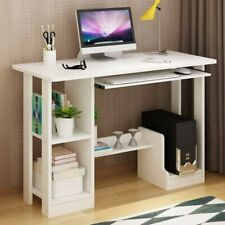 Computer Desk Pc Laptop Table Study Workstation Wood Office Table Withshelf Us