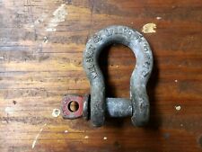 Crosby 3 14 Ton Wll Galvanized Screw Pin Shackle Clevis 58 Pin