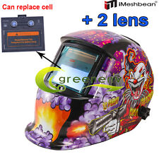 Hg Pro Solar Auto Darkening Welding Helmet Arc Tig Mig Mask Grinding Hood New