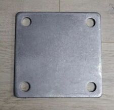 14 X 8 X 8 Steel Mounting Plate Rounded Corners 38 Holes In Corners