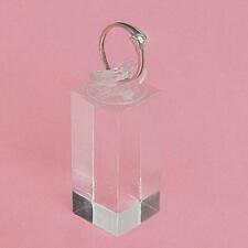 Lot Of 7pcs Clear Acrylic Ring Jewelry Display Stand Holder Showcase Organizer