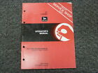 John Deere 67 Front End Loader Owner Operator Maintenance Manual Om-ty20543