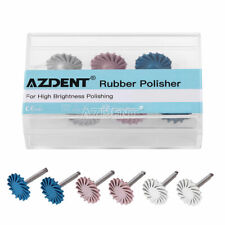 6pcskit Azdent Dental Composite Polishing Polisher Diamond System Ra 14mm Wheel