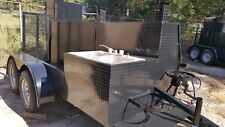 Big Foot Bbq Smoker Sink Grill Trailer Food Truck Mobile Catering Concession