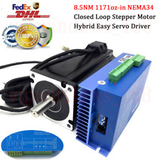 Nema34 85nm 6a Closed Loop Stepper Motor Driver Hybrid Servo Kitampencoder Cable