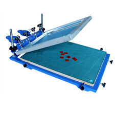 1color 3d Screen Printing Machine Micro Registration Silk Screen Printing Press