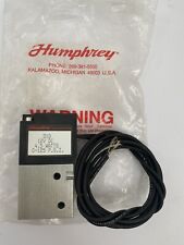 Humphrey M310 12v 45w 0 125 Psi Vai Solenoid