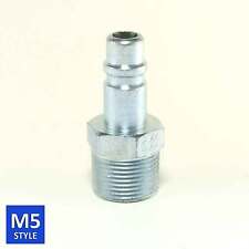 Foster 5 Series Quick Coupler Plug 12 Body 34 Npt Air And Water Hose Fittings