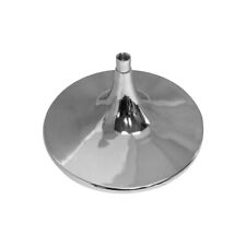 Chrome Trumpet Stand Base 10 Inch Display Retail Fixture 58 Fitting