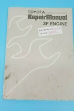 Toyota Forklift Engine Repair Manual For 3f Engine Used