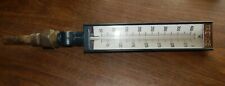 New Listingtrerice Adjustable Industrial Thermometer 50 400f 10 Case 7 Stem Vintage Works