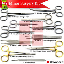 Premium Minor Surgery Kit Surgical Dissection Dissecting Instruments Veterinary