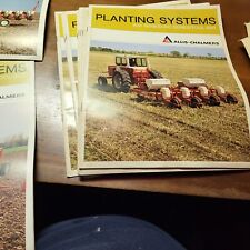 Allis Chalmers Row Crop Planters Dealer Brochure Planting Systems