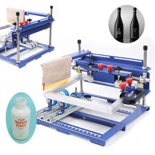 Cylindricalmugsbottles Printing Manual Curved Screen Printing Machine 170mm Us
