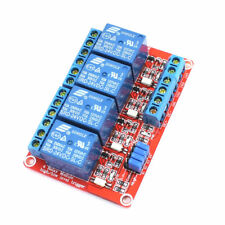 New Listing24v 4 Channel Relay Module With Opto Isolated High And Low Level Trigger New