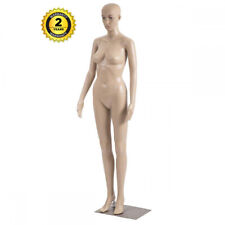 Female Full Body Mannequin Plastic Realistic Display Head Turn Dress Form Withbase