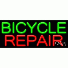 Brand New Bicycle Repair 32x13 Real Neon Sign Withcustom Options 11361