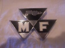 Massey Ferguson Tractor Original Nos Nuw Old Stock Front Hood Badge Medallion