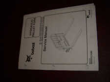 Bobcat Hydraulic Pallet Fork Skidsteer Service Manual