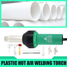 Adjustable 110v 1600w Hot Air Torch Heat Gun Set Plastic Welding Gun Welder