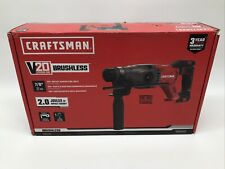 Craftsman Cmch233b Brushless V20 Hammer Drill Cordless Sds Rotary Tool Only