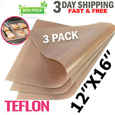 3 Pcs Ptfe Teflon Transfer Sheets For Heat Press Non Stick Reusable Craft Paper
