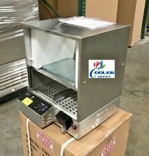 New Commercial Hot Dog Bun Steam Warmer Vending Machine Counter Top Nsf Etl